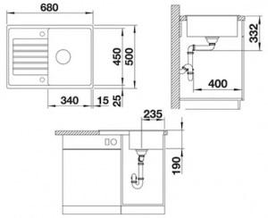  Blanco ZIA 45 S Compact 