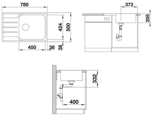  Blanco LEMIS XL 6S-IF