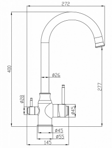 Steel Hammer SH 763 INOX GRAFIT PVD