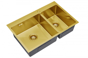  STEEL KITCHEN SKS 78-2-51-L BRONZE