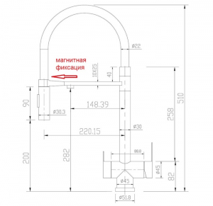  ZORG SZR-3030 BRONZE MAGNIT